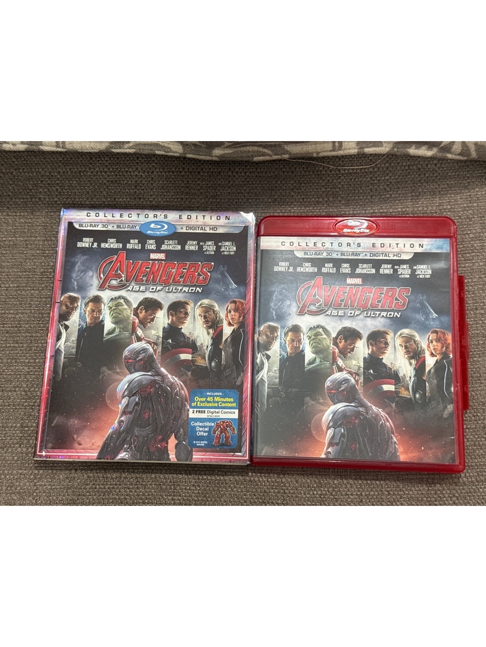 Marvel Avengers (2): Age of Ultron (3D, Blu-ray, Digital Set + Slipcover)